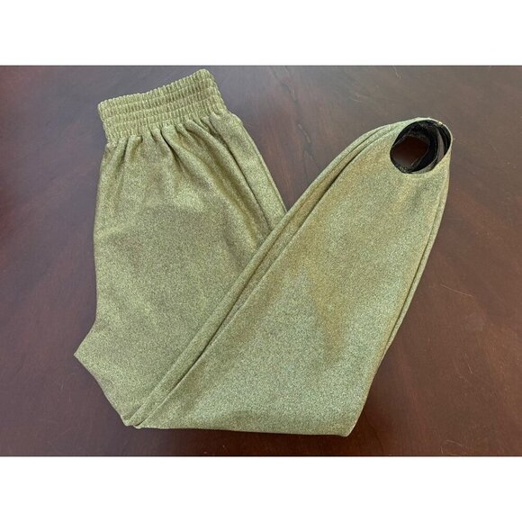 Vintage 80s Gold Metallic High Waist Stirrup Harem Pants Size Medium Women’s - Picture 9 of 10